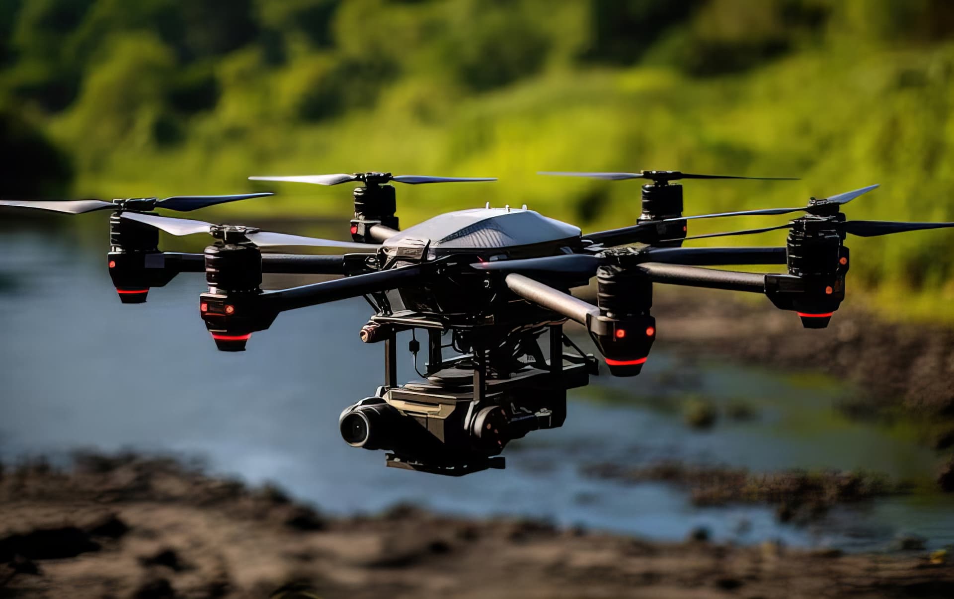Land mapping, surveying and crop health monitoring