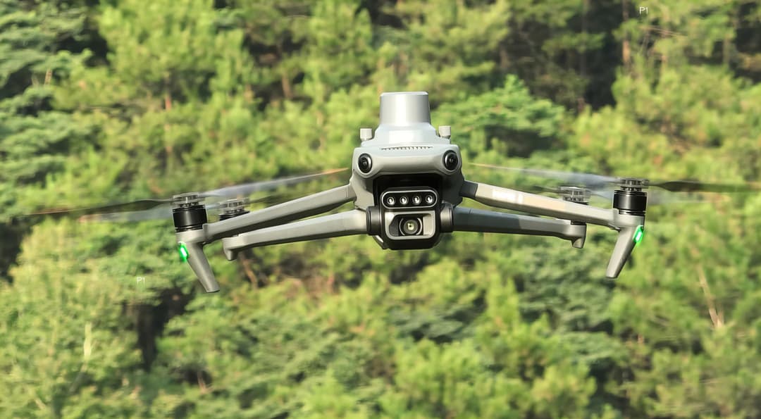 DJI Drone Flying