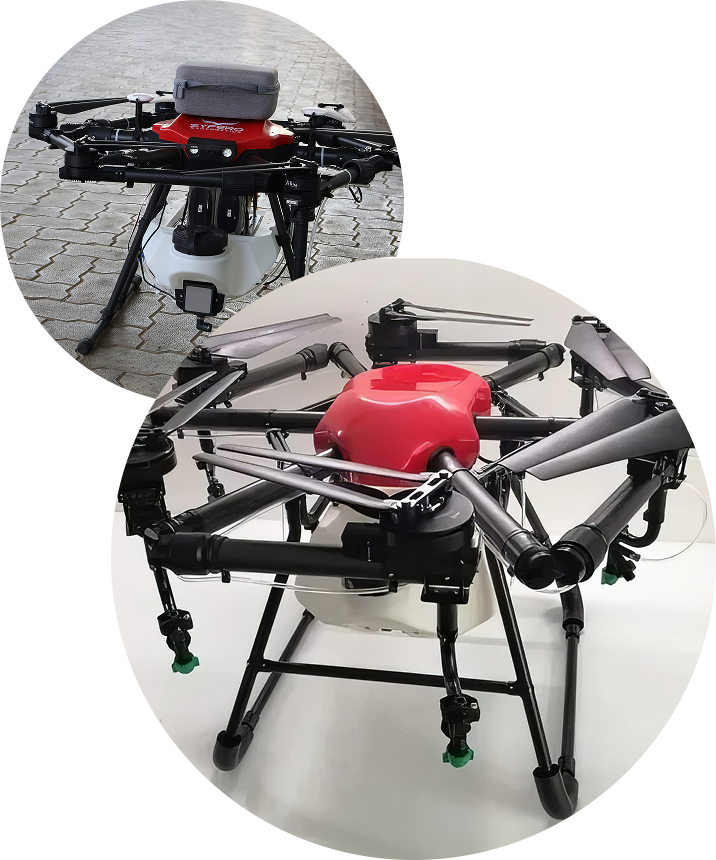 Locally assembled drone